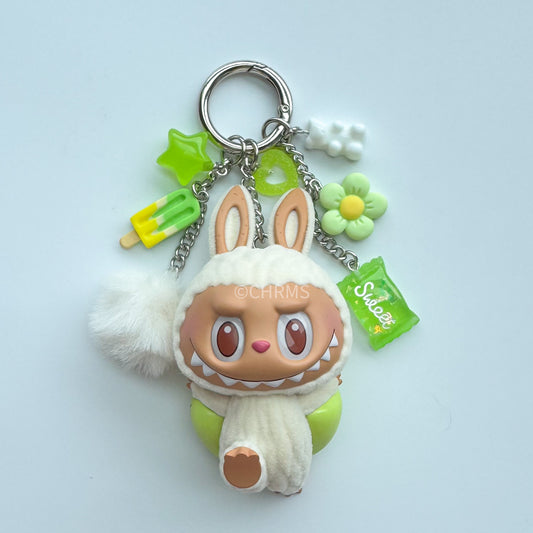 Lay Down Labubu (Pop Mart, Lazy Yoga)